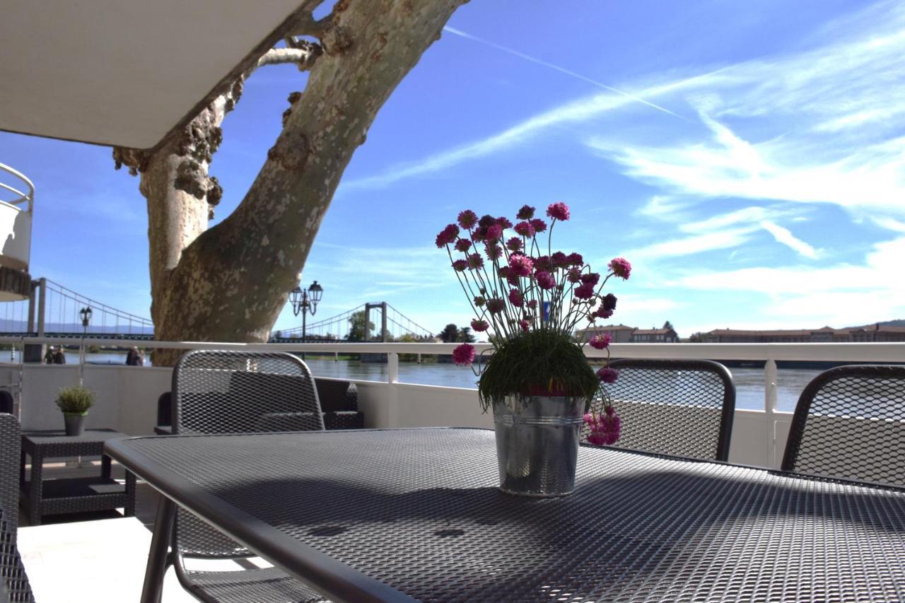La Batie - Terrasse Avec Vue Imprenable Sur Le Rhone, 3 Chambres, 3 Salles De Bain Tain-l'Hermitage Exterior photo