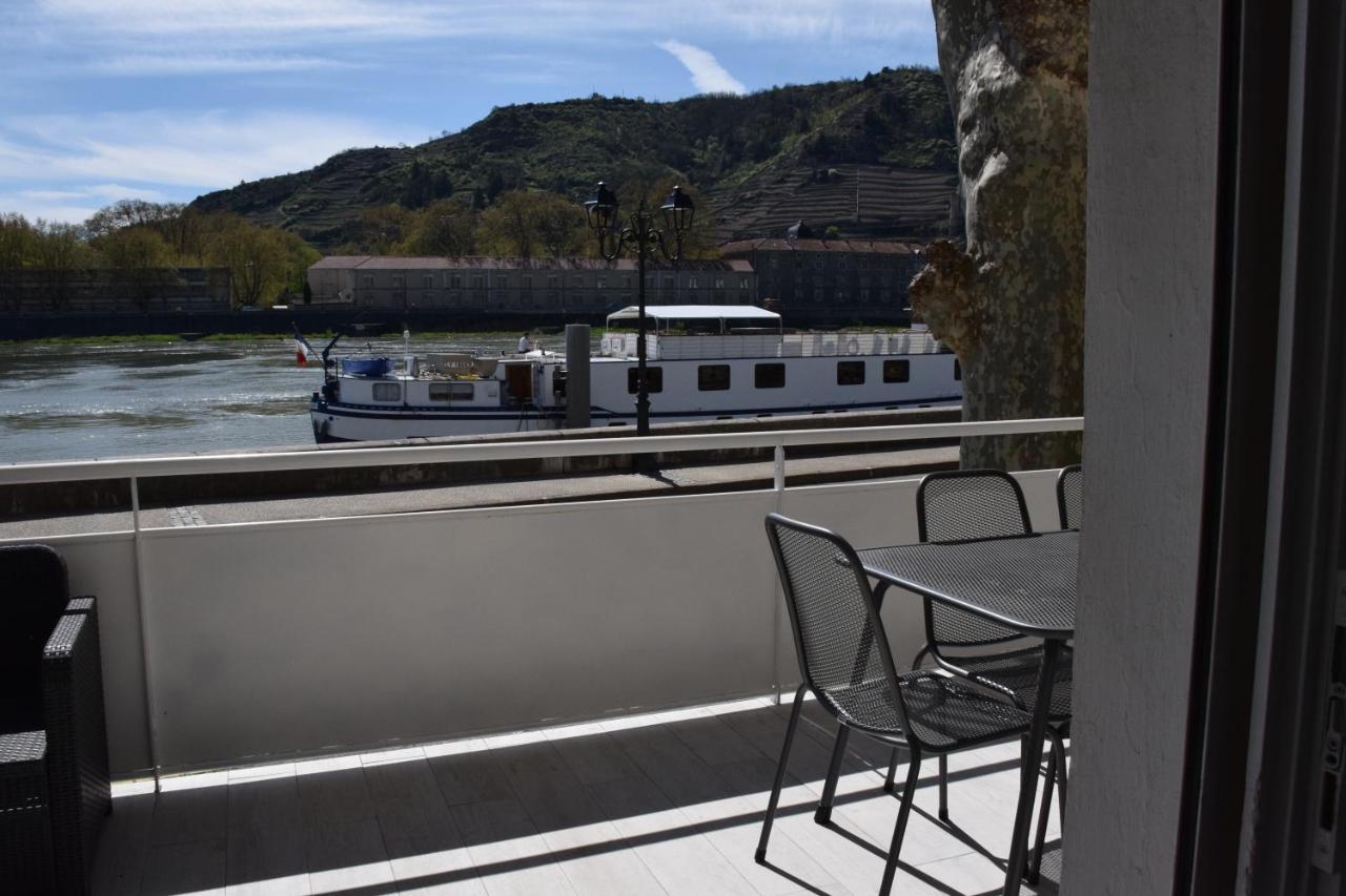 La Batie - Terrasse Avec Vue Imprenable Sur Le Rhone, 3 Chambres, 3 Salles De Bain Tain-l'Hermitage Exterior photo