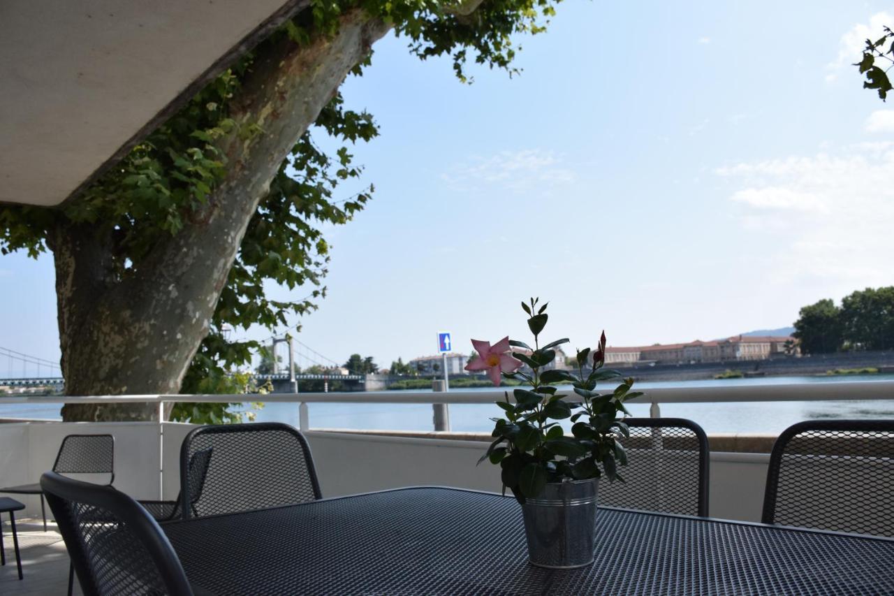 La Batie - Terrasse Avec Vue Imprenable Sur Le Rhone, 3 Chambres, 3 Salles De Bain Tain-l'Hermitage Exterior photo